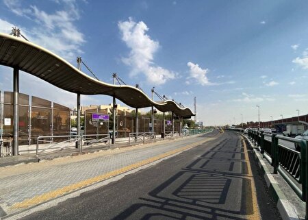 بهسازی ایستگاه اتوبوس‌های هاشمی غربی